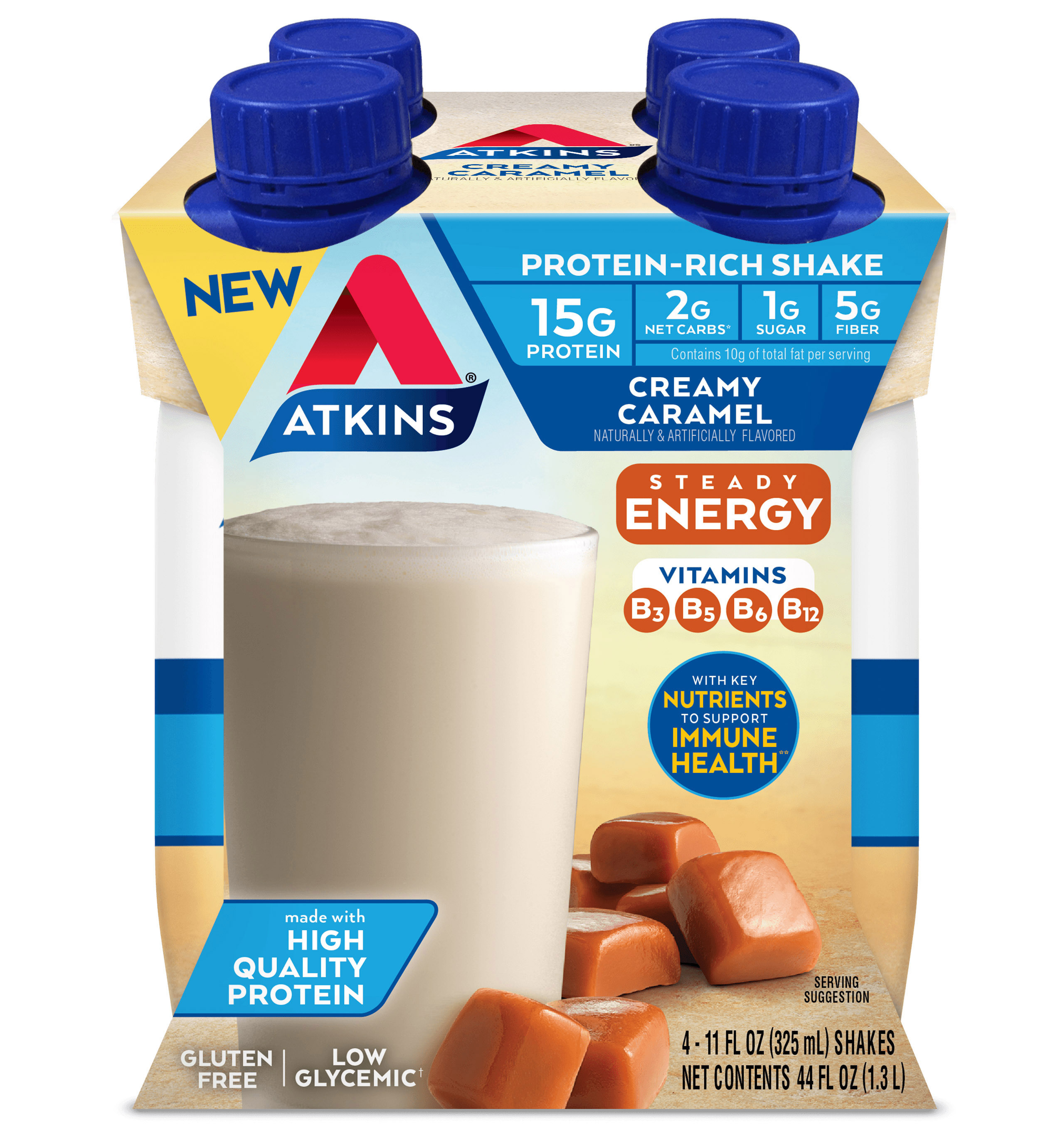 Creamy Caramel Shake | Atkins