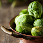Photo of Steamed Brussels Sprouts with Brown Butter and Lemon Zest