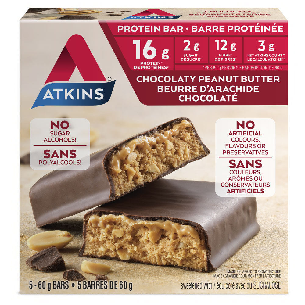Barre protéinée beurre d’arachide chocolaté