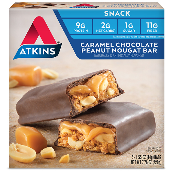 Caramel Chocolate Peanut Nougat Bar