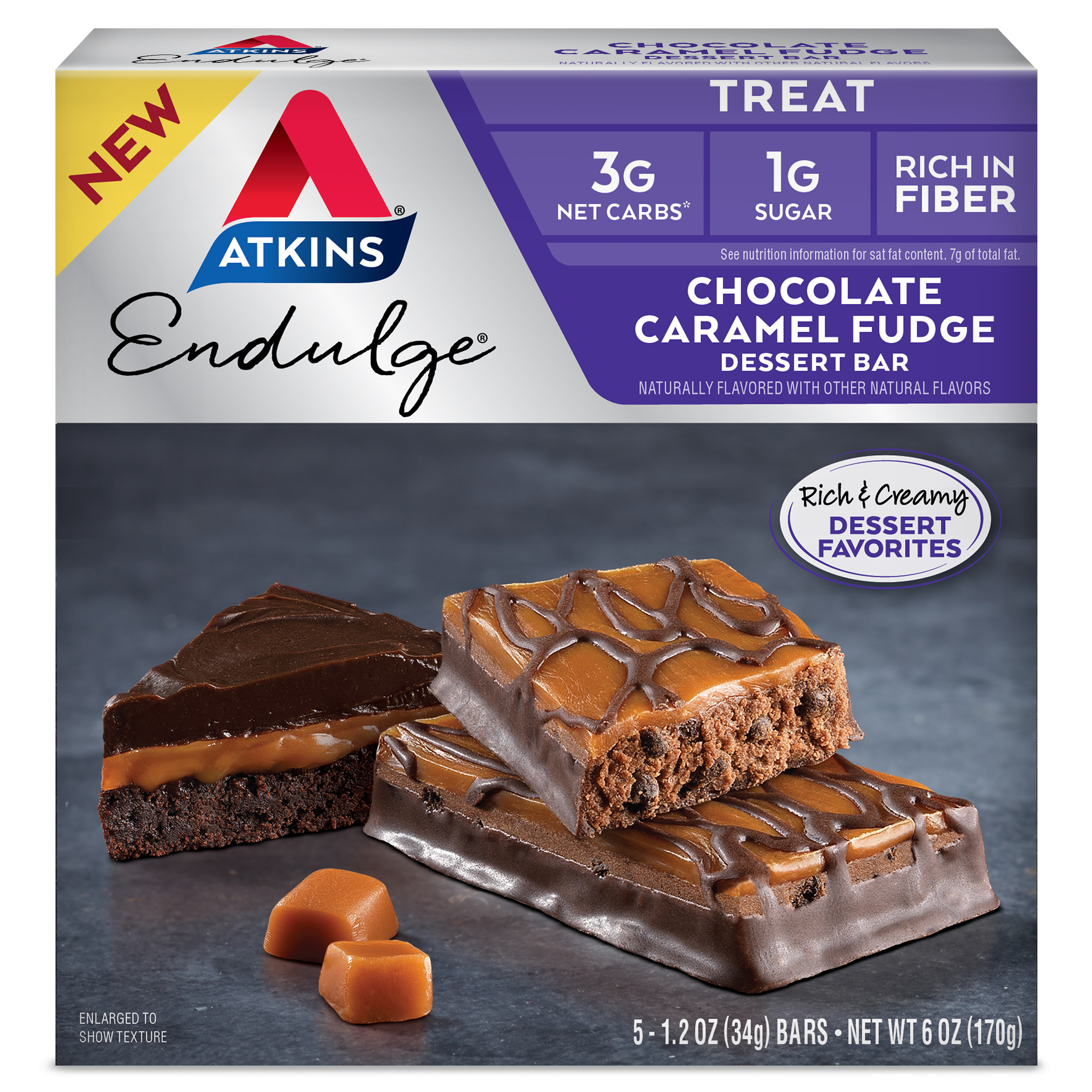 Chocolate Caramel Fudge Dessert Bar