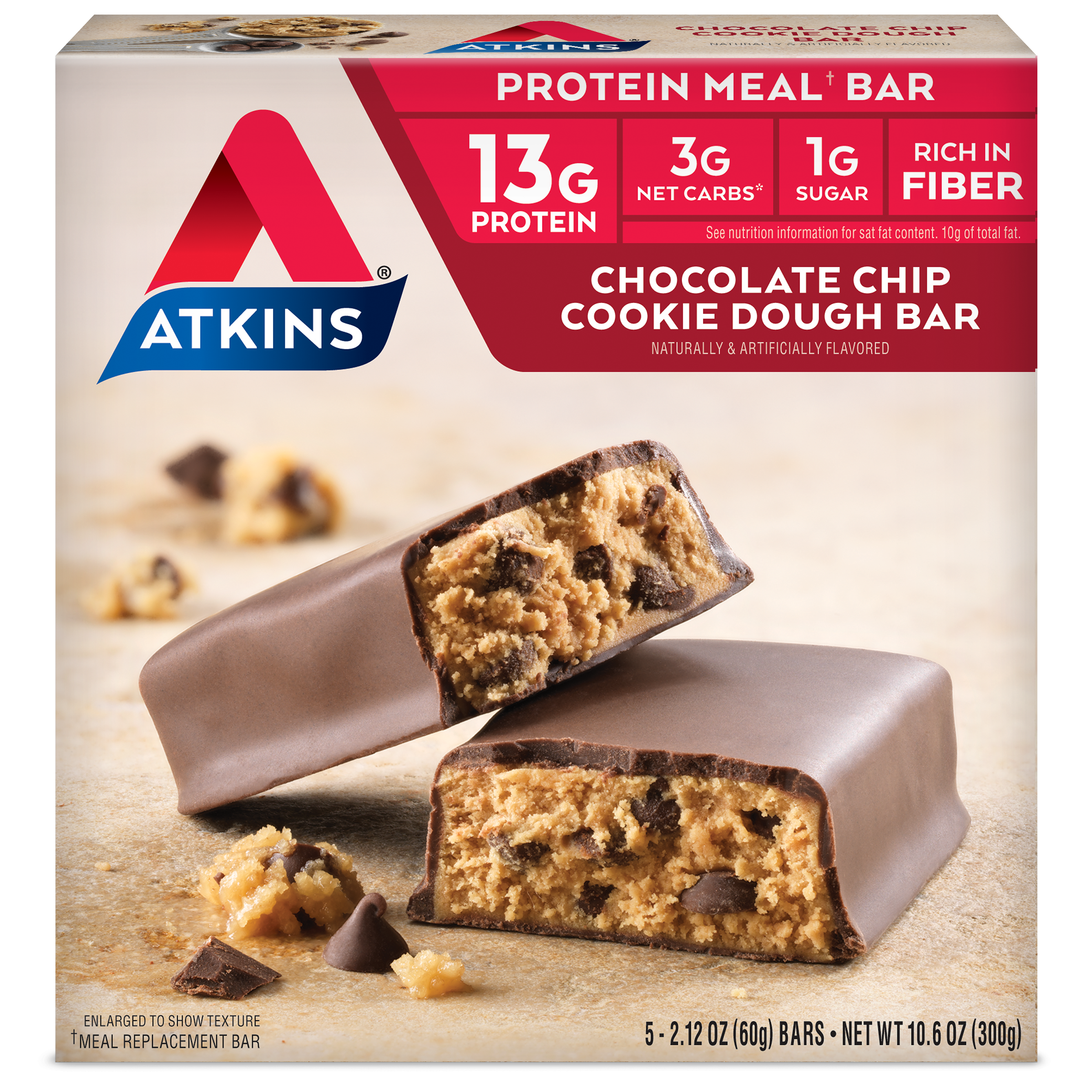 Chocolate Chip Cookie Dough Bar