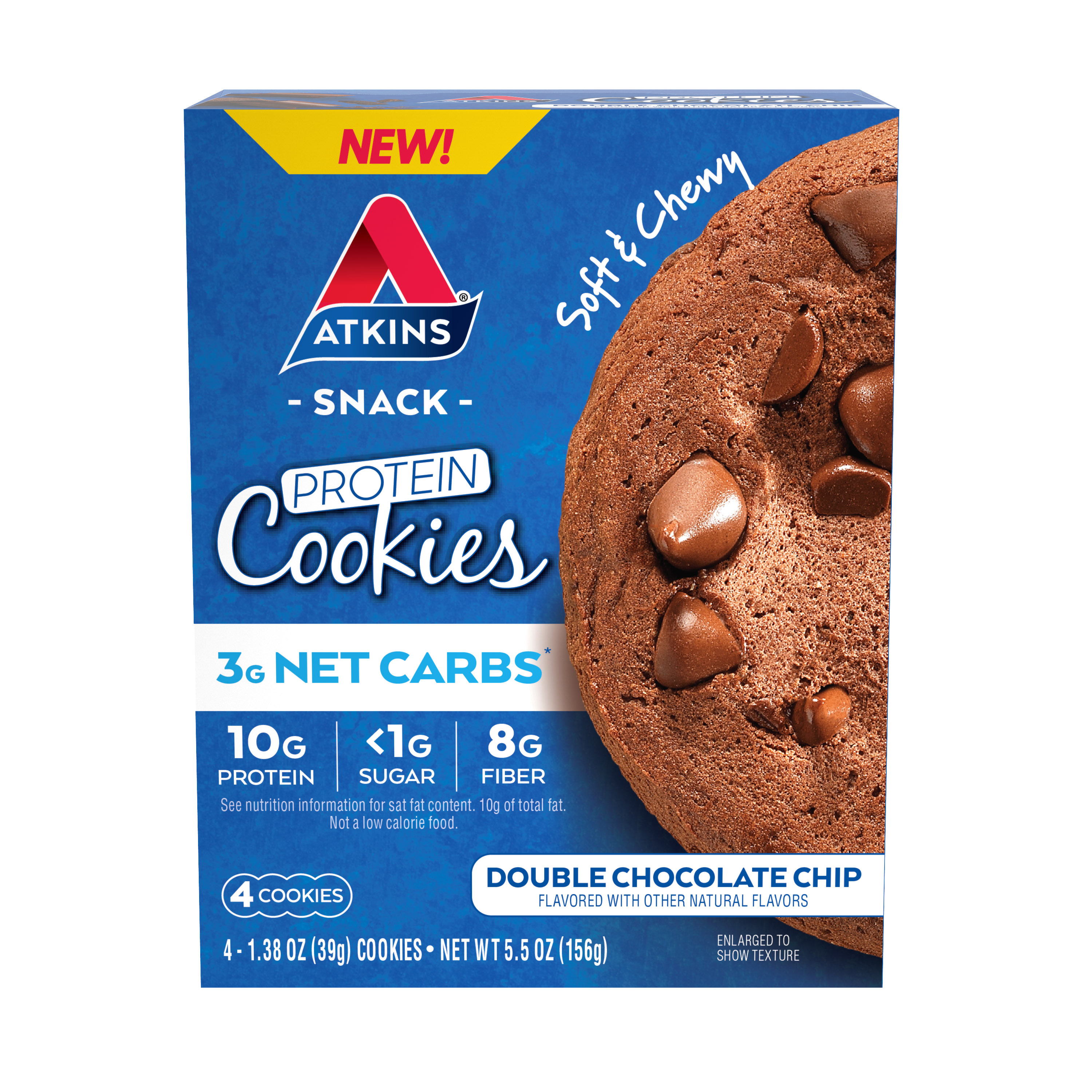 Double Chocolate Chip Protein Cookies