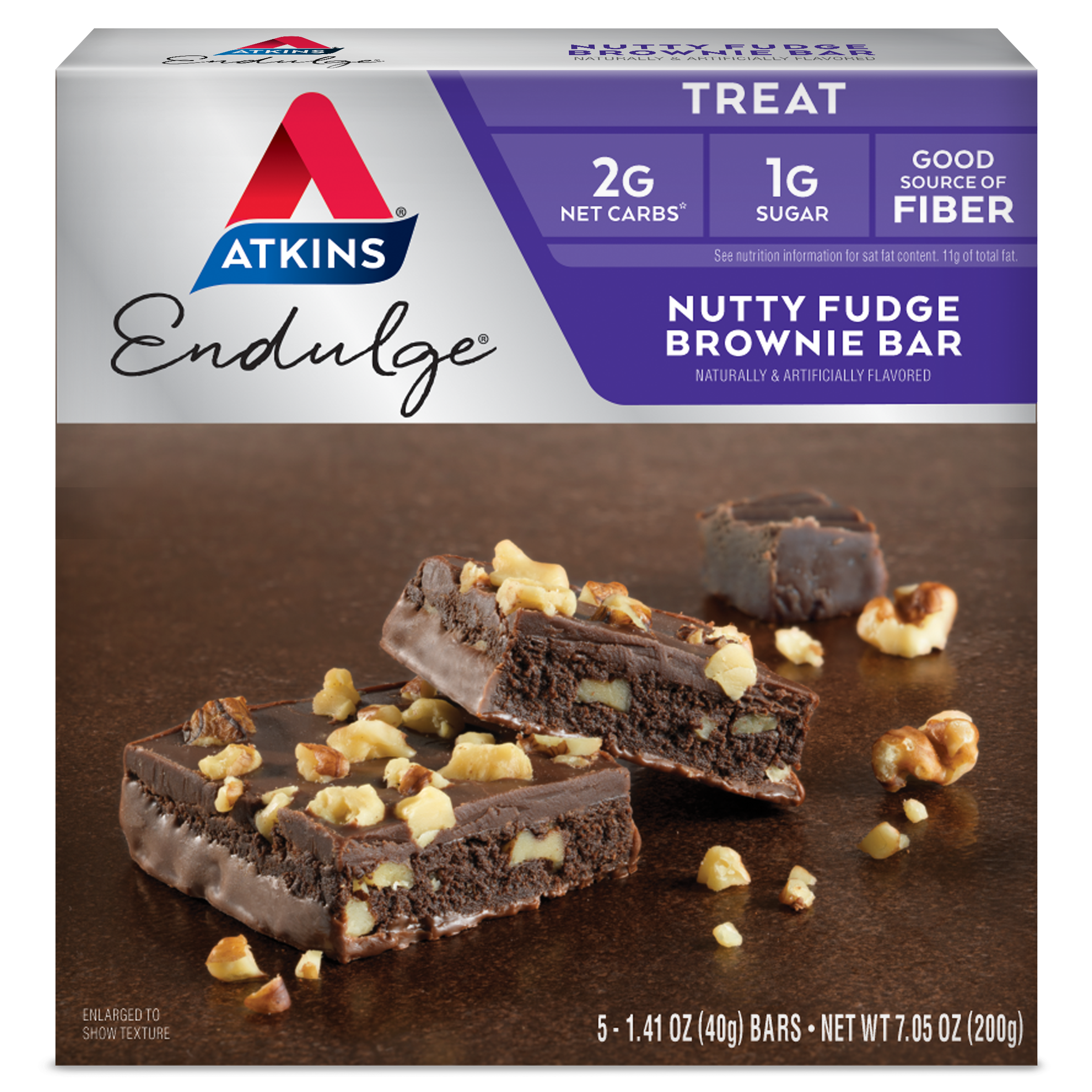 Nutty Fudge Brownie Atkins