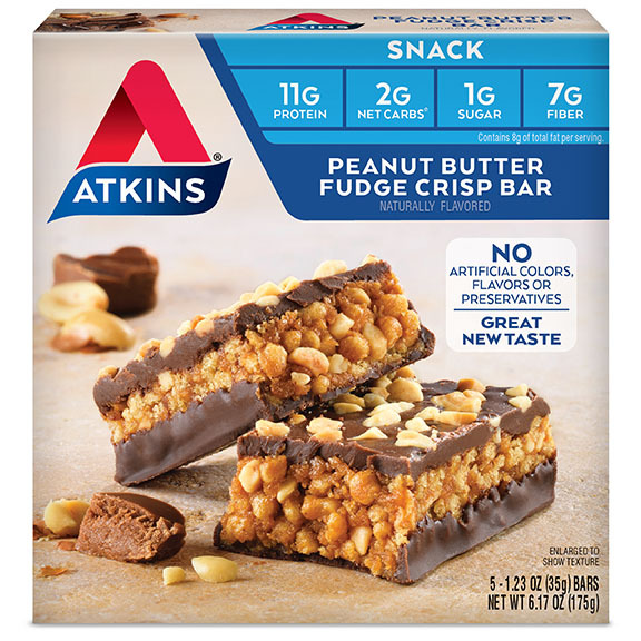 Peanut Butter Fudge Crisp Bar