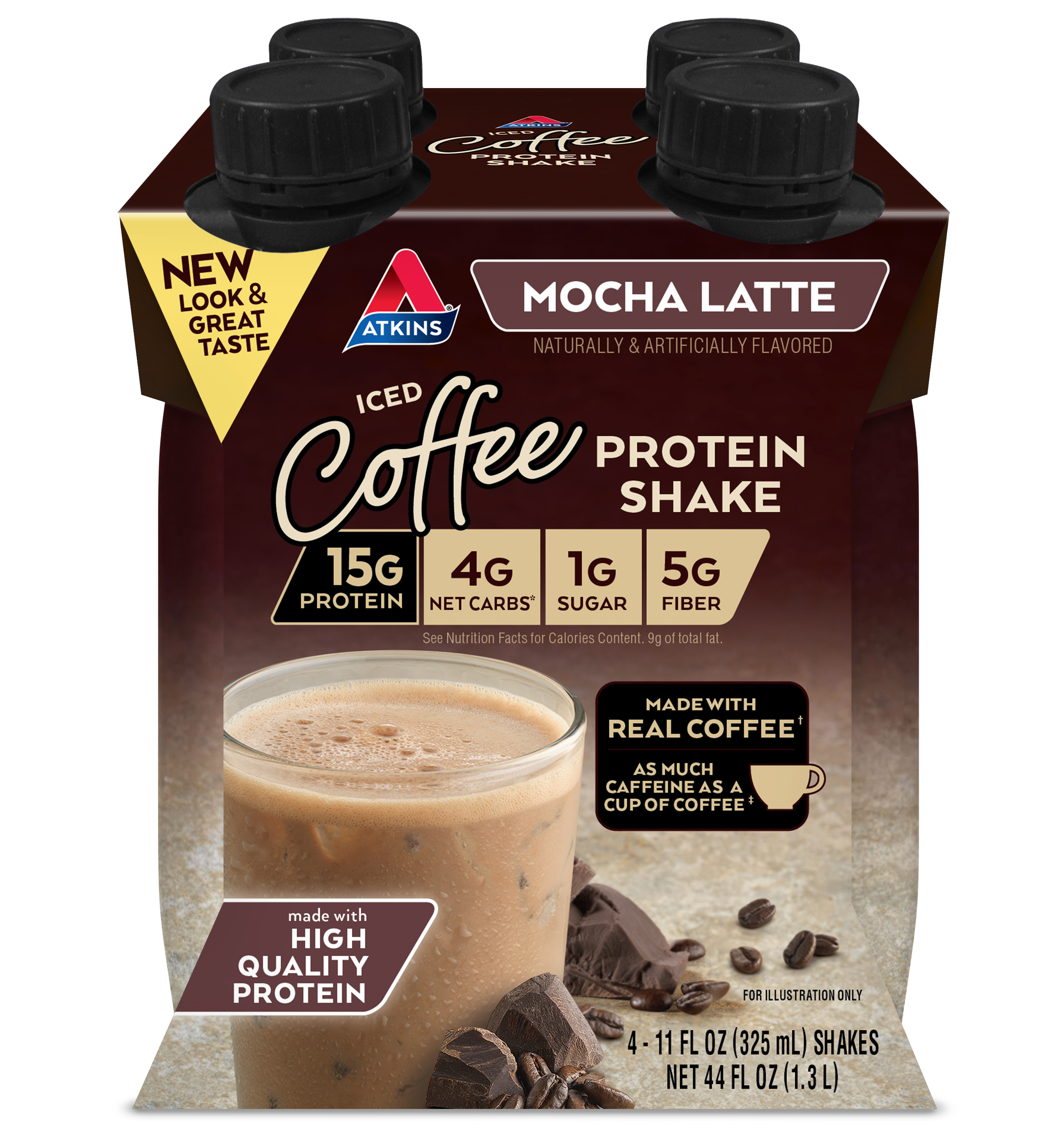 Mocha Latte Iced Coffee Protein Shake