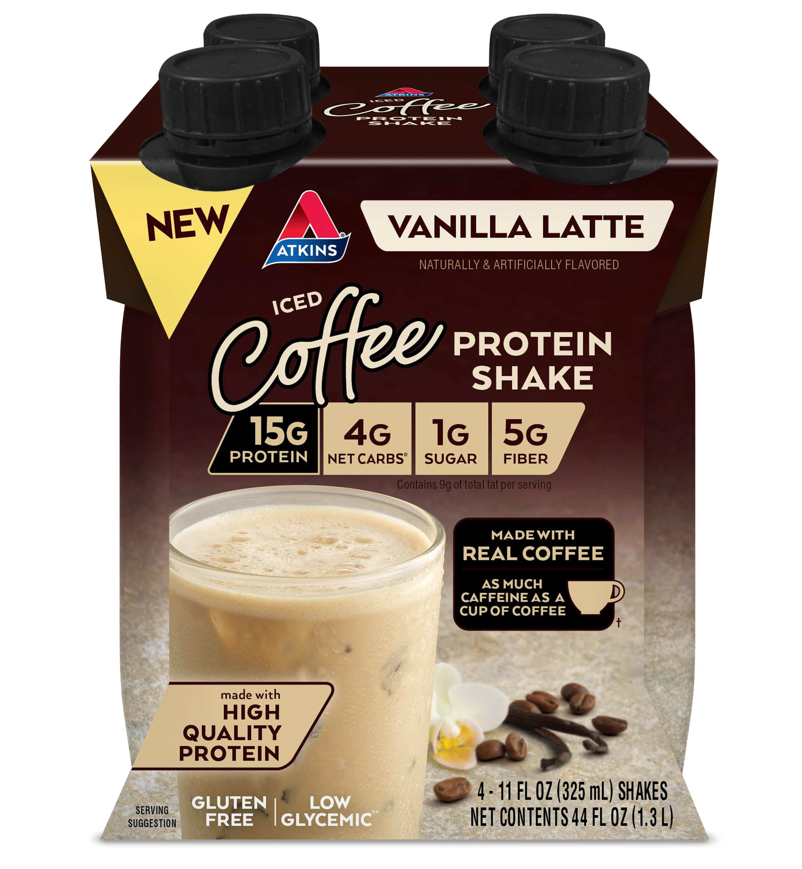 Vanilla Latte Iced Coffee Protein Shake