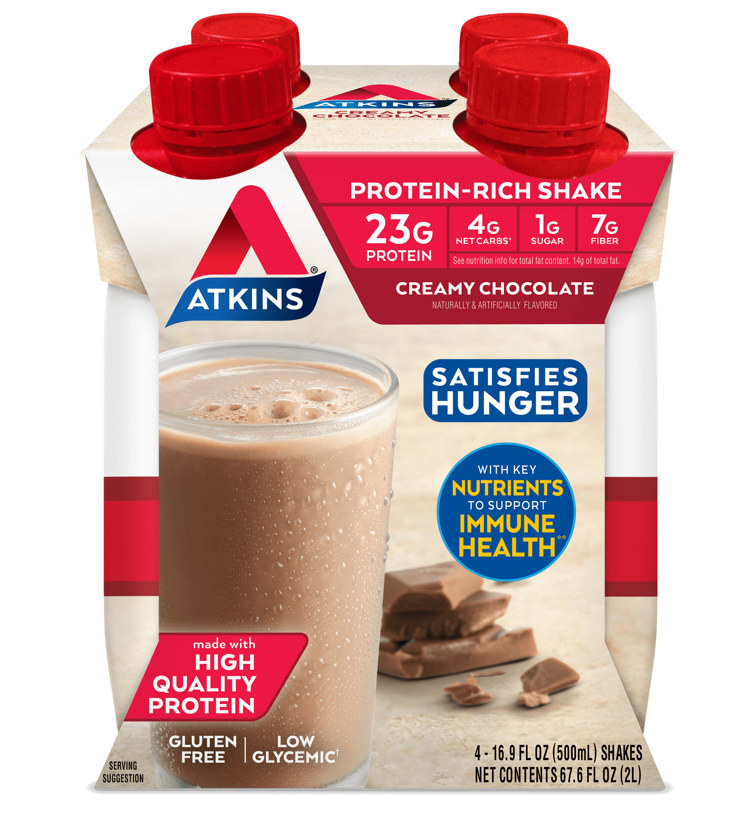Larger Size: Creamy Chocolate Shake