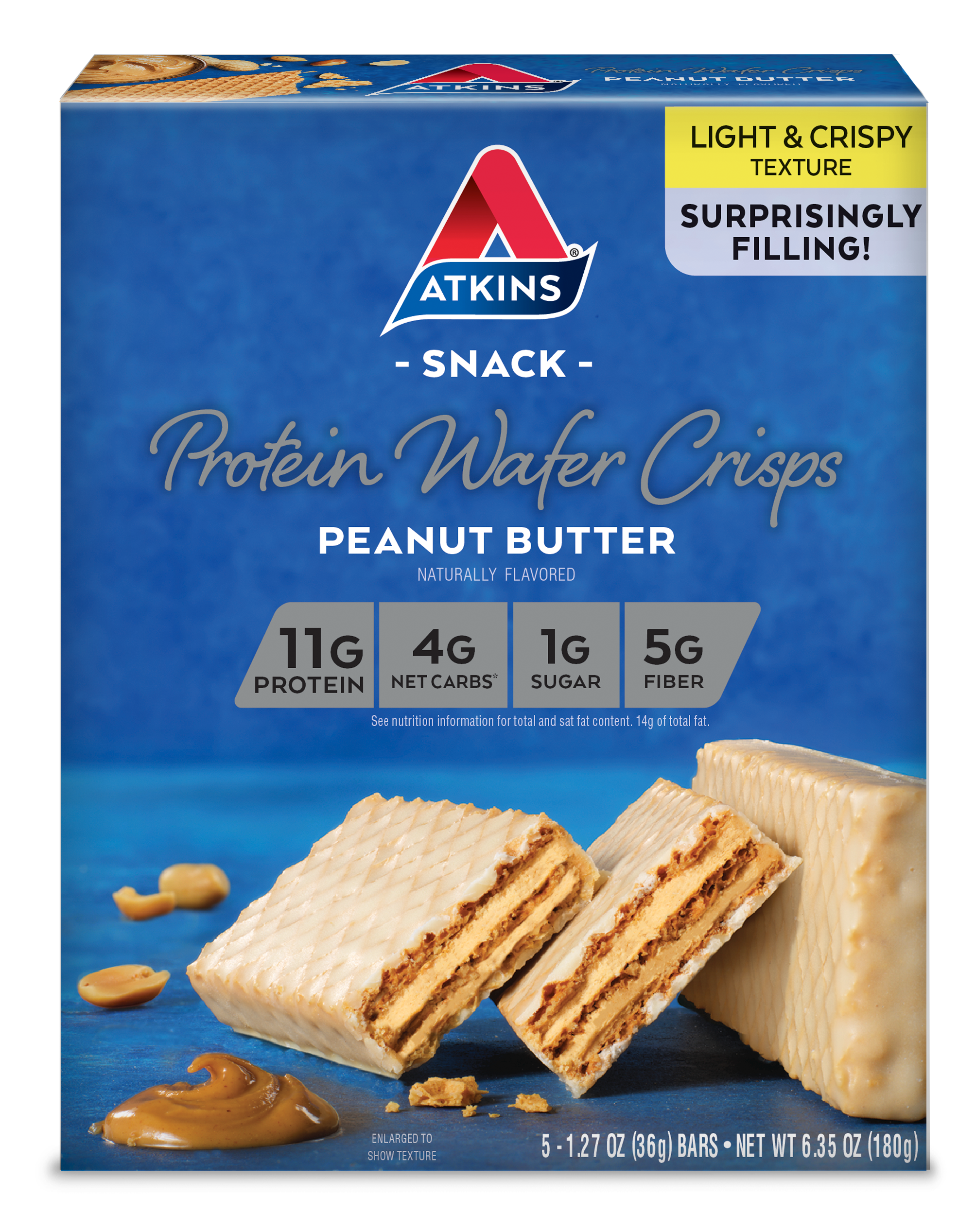 Peanut Butter Protein Wafer Crisps