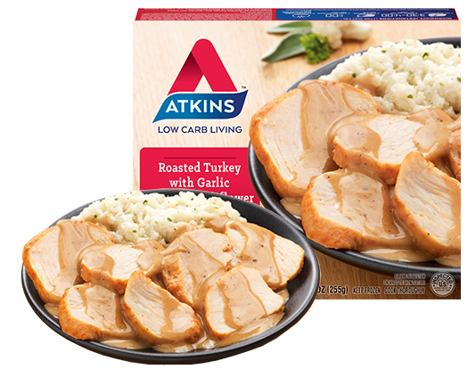 Roasted Turkey with Garlic Mashed Cauliflower