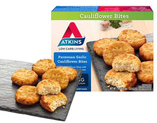 Parmesan Garlic Cauliflower Bites