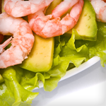 shrimp bacon avocado salad